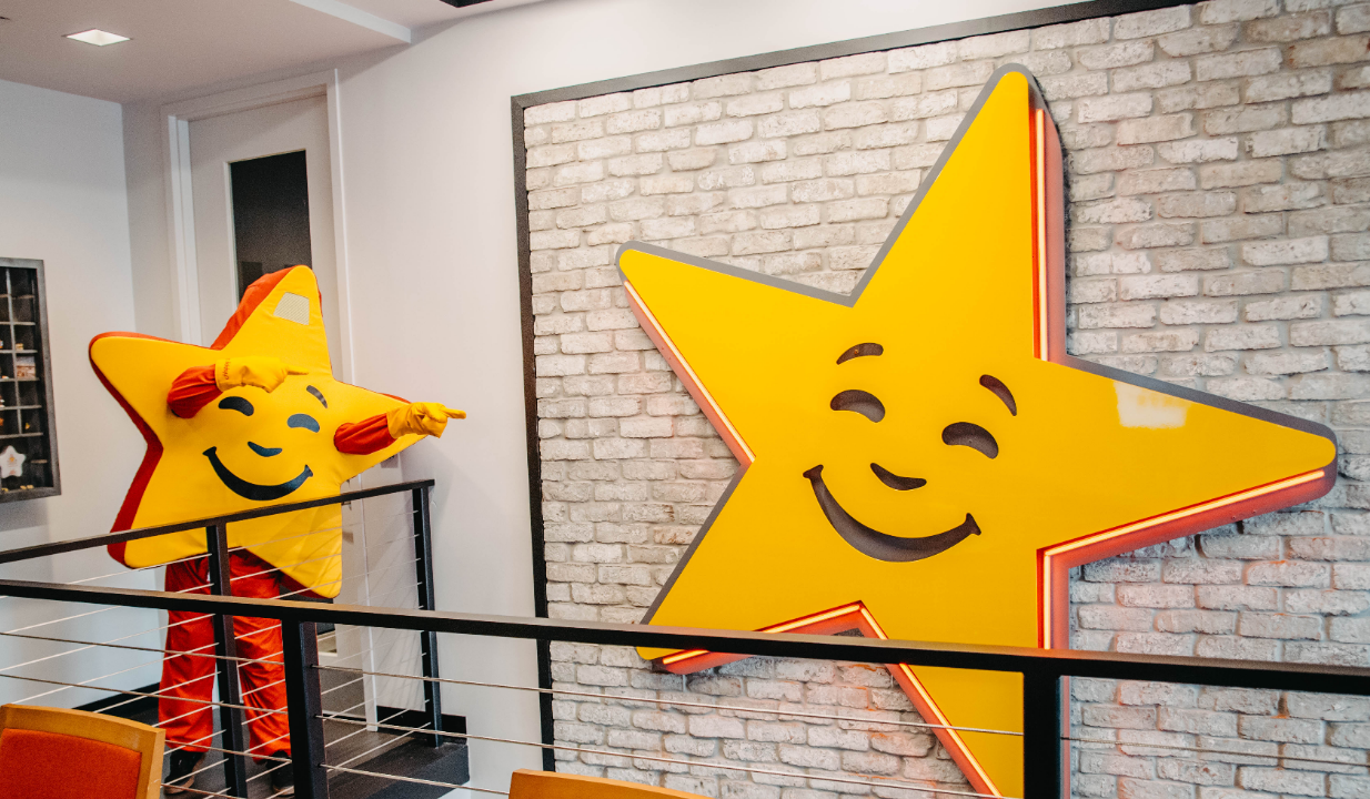 Happy Star at Work